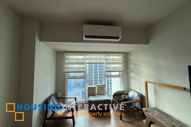 semi-furnished 1br unit for sale in kroma tower