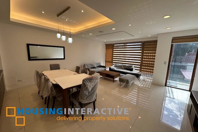 semi furnished 3-storey 3br townhouse in interstate townhomes, c. benitez, quezon city for sale