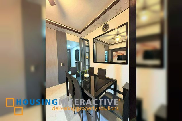 fully furnished studio unit for lease in fairways tower