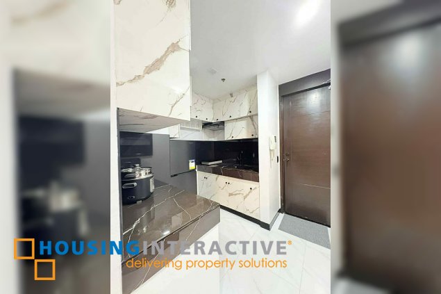 fully furnished studio unit for lease in fairways tower