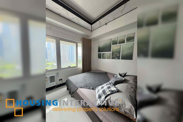 fully furnished studio unit for lease in fairways tower