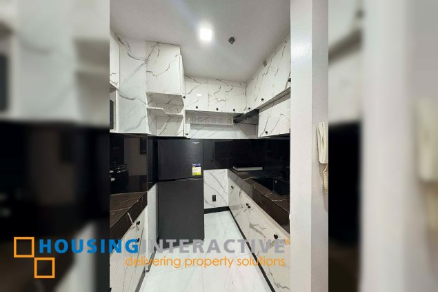 fully furnished studio unit for lease in fairways tower