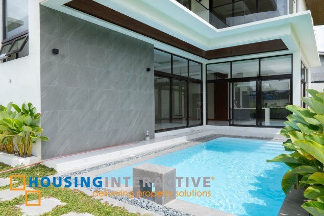 brand new modern corner house for sale in alabang west, las pinas