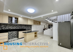 semi furnished 3 storey townhouse for sale in scout area brgy. sacred heart, quezon city