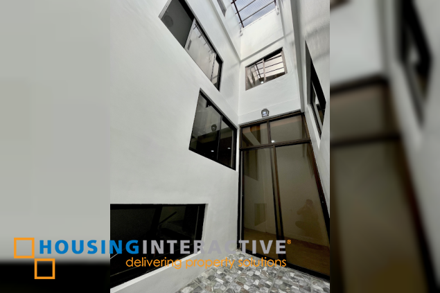 semi furnished 3 storey townhouse for sale in scout area brgy. sacred heart, quezon city