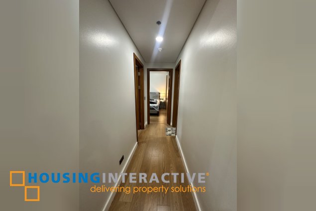 fully furnished 2br unit with parking for lease in the seasons residences