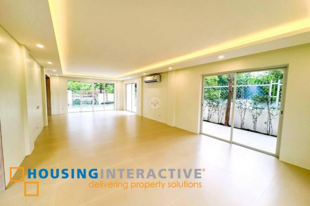 semi furnished newly renovated house 5br with parking for lease in hillsborough alabang village