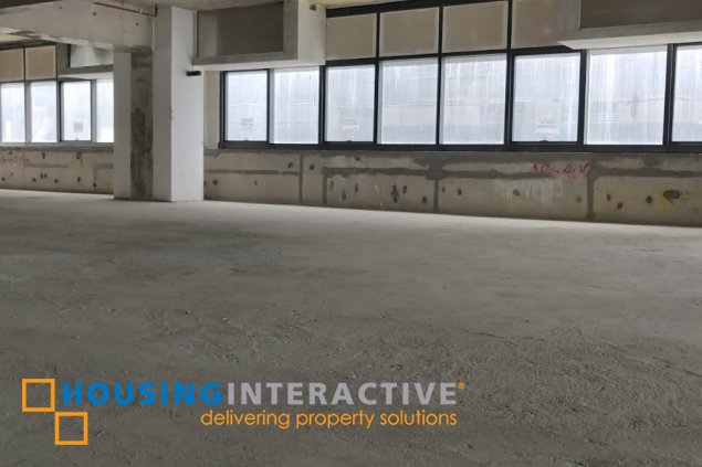 office space bare unit with parking for sale in capital house, bgc