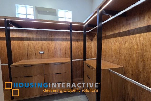 semi furnished brand new modern house for sale in mckinley hill village