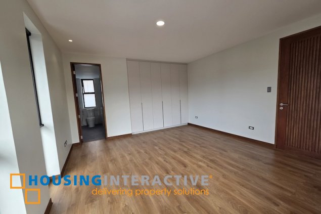 semi furnished brand new modern house for sale in mckinley hill village