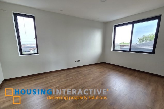 semi furnished brand new modern house for sale in mckinley hill village