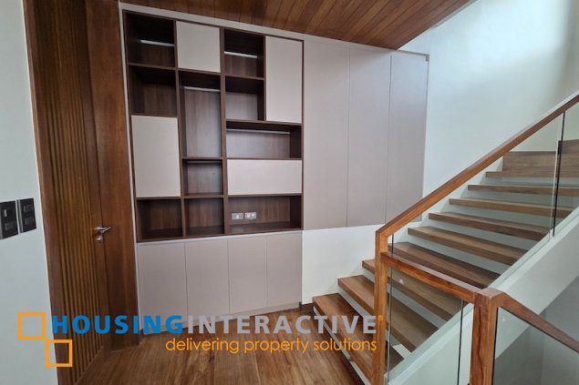 semi furnished brand new modern house for sale in mckinley hill village