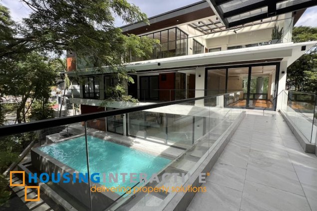 3 storey brand new house and lot for sale in ayala alabang village