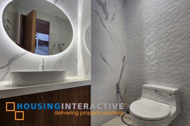 brand new 3 storey 5br house with parking for sale in mckinley hill village