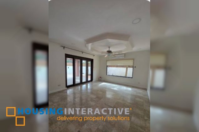 2-storey house 4br with swimming pool for lease in ayala alabang