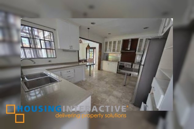 2-storey house 4br with swimming pool for lease in ayala alabang