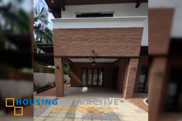 2-storey house 4br with swimming pool for lease in ayala alabang