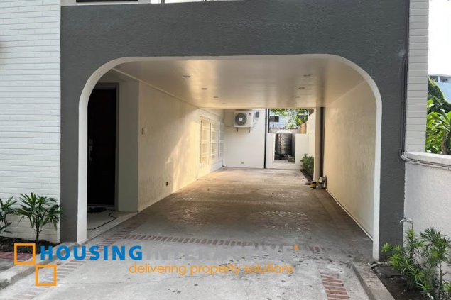 unfurnished 5br house and lot for lease in magallanes village