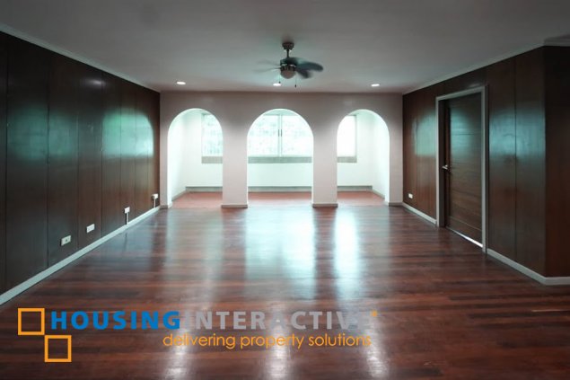 unfurnished 5br house and lot for lease in magallanes village