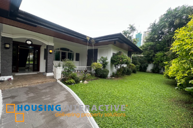 semi furnished 4br with den and pool for lease in urdaneta village