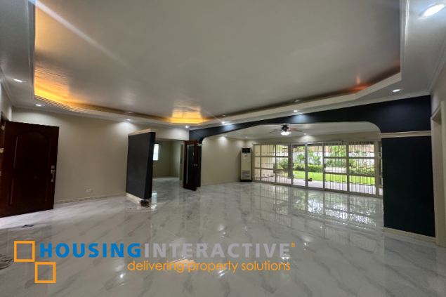 semi furnished 4br with den and pool for lease in urdaneta village