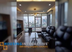 fully furnished 2br unit with parking for sale in proscenium at rockwell