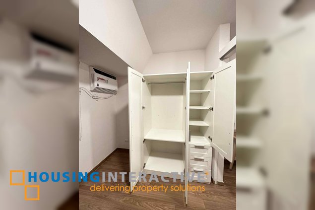 furnished 1br unit for sale in the rise