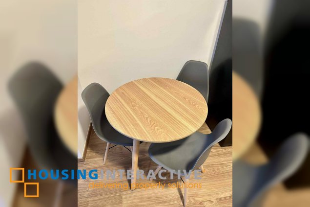 furnished 1br unit for sale in the rise