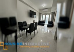 fully furnished 1br unit with balcony for lease in time square west