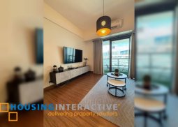 fully furnished 2br with balcony for lease in shang salcedo place