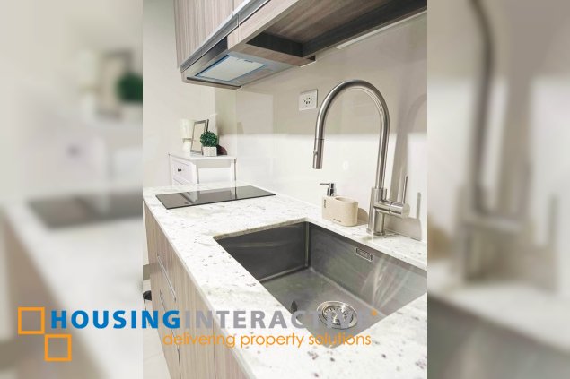 fully furnished 1br unit with balcony for lease in park mckinley west