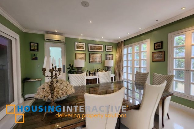 house and lot for sale in ayala alabang village