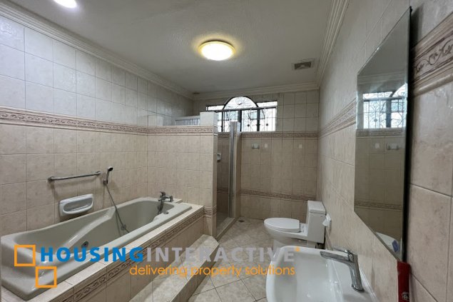 4br house and lot for lease at valle verde 1, pasig city