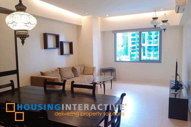 fully furnished 2br unit for lease in the infinity tower