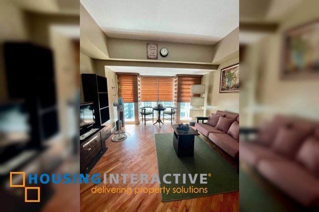 fully furnished studio unit with parking for lease in the manansala