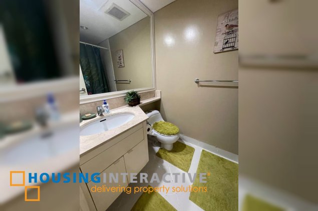 fully furnished studio unit with parking for lease in the manansala