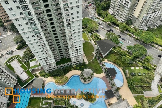 fully furnished 2br unit with parking for sale in two serendra