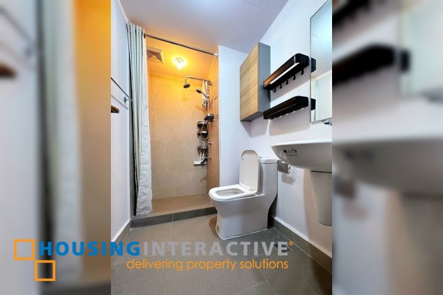 furnished 1br unit for sale in the rise