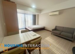 fully furnished studio unit for sale in three central