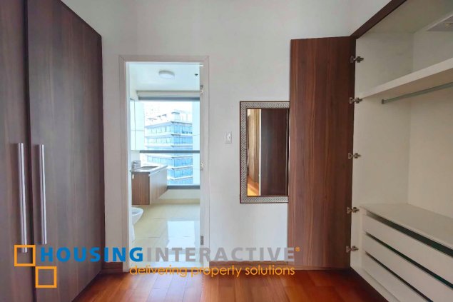 furnished 2br unit with balcony for rent/sale in shang salcedo place