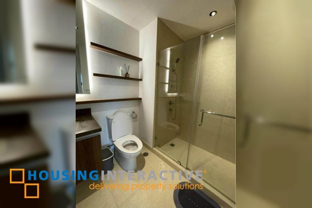 fully furnished 1br unit with balconies for lease in shang salcedo place
