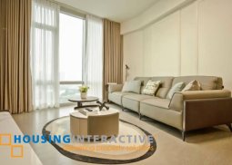 fully furnished 1br unti with parking for lease in proscenium residences