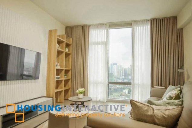 fully furnished 1br unti with parking for lease in proscenium residences