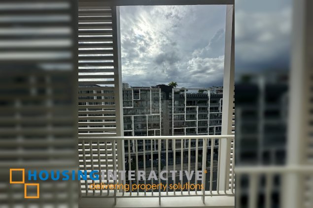 1br unit for sale at park mckinley west, taguig city