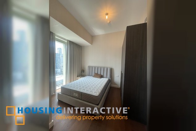 fully furnished 2br unit for lease in grand hyatt residences, bgc, taguig