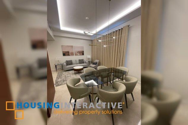 fully furnished 2br unit for lease in grand hyatt residences, bgc, taguig