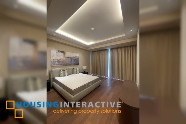 fully furnished 2br unit for lease in grand hyatt residences, bgc, taguig