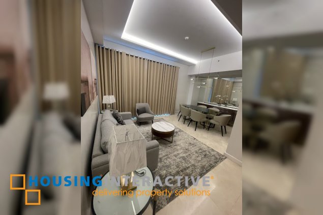 fully furnished 2br unit for lease in grand hyatt residences, bgc, taguig
