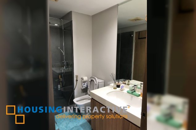 fully furnished 1br at one serendra for lease