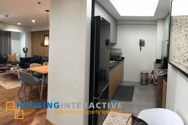 fully furnished 1br at one serendra for lease